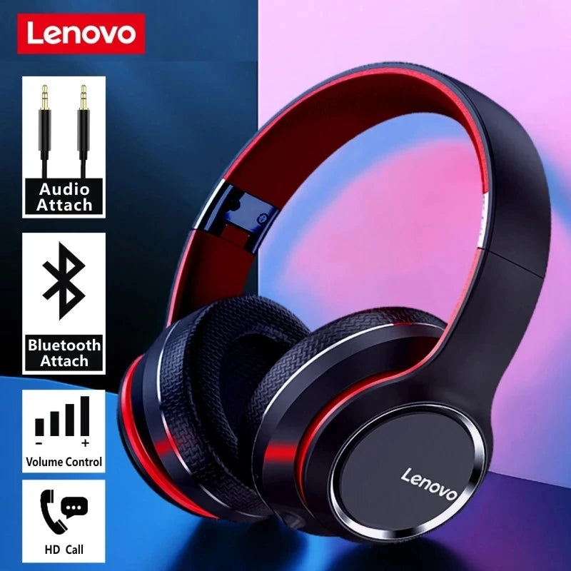 Lenovo HD200 – Auriculares Inalámbricos con Cancelación de Ruido y Sonido HiFi